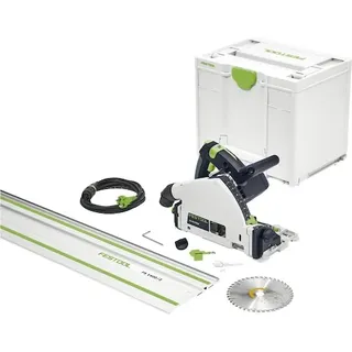 Festool Tauchsäge TS 55 FEBQ-Plus-FS inkl. Führungsschiene FS 1400/2 + Systainer SYS 3 M 337