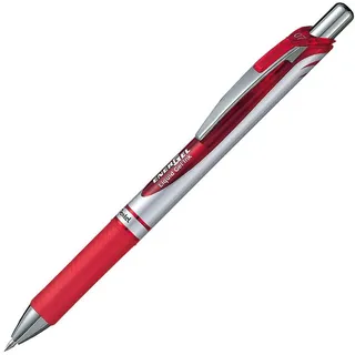 Pentel EnerGel BL77 Gelschreiber rot/silber 0,35 mm, rot