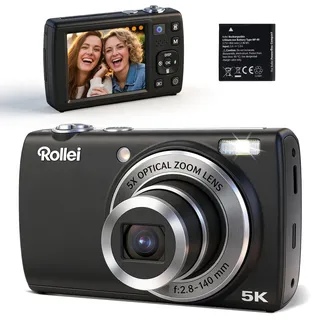 Rollei Powerflex Compact Digitalkamera Schwarz