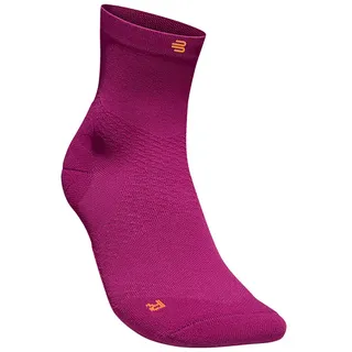 Bauerfeind Run Ultralight Mid Cut Laufsocken 1 Paar Pink 41-43