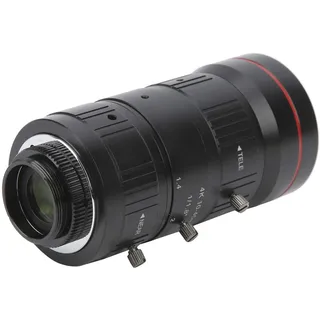 8MP HD-Objektiv, 4K-Objektiv, Industrielles Objektiv mit C-Anschluss, Automatische Blende, 8MP HD 4K-Kameraobjektiv mit Manuellem Zoom, Geringe Verzerrung, Hohe Kompatibilität,