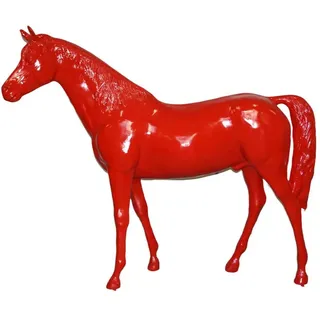 DEKO VERTRIEB BAYERN Gartenfigur XXL Premium Pferd lebensgross Gartendeko ca. 220 cm DEKO FIGUR