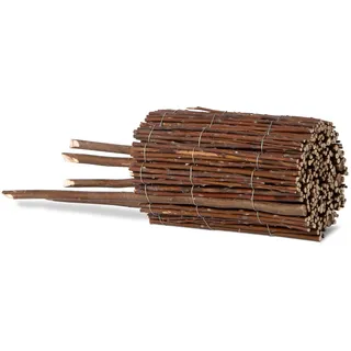 WINDHAGER Beeteinfassung Weide 100 x 20/35 cm beige