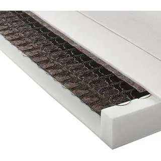 Boxxx Federkernmatratze, Weiß, Textil, H2, rechteckig, 90x200 cm, Schlafzimmer