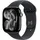 GPS + Cellular 46mm Jet Black Aluminium Sport Band black M/L