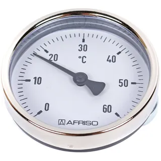 Afriso Anlegethermometer mit Haftmagneten, Ø 60°C