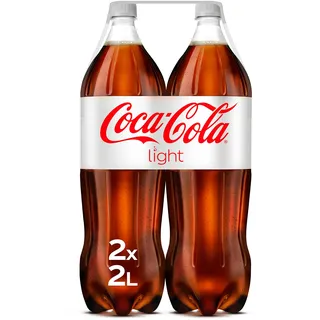 Refresco de Cola Coca Cola Light Pack 2 Botellas 2 l