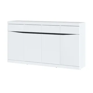 Sideboard  Turino Neo , weiß , Maße (cm): B: 168 H: 92,1 T: 39.9