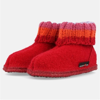 HAFLINGER - Kids Paul - Hüttenschuhe Gr. 27 rot