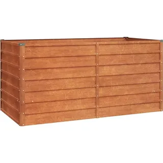 vidaXL Hochbeet Rostig 160 x 80 x 77 cm Cortenstahl
