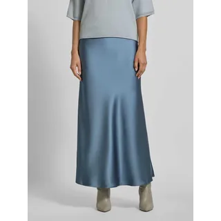 Maxirock mit elastischem Bund, Rauchblau, 36