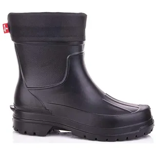 Lemigo leichte Kurze Eva Gummistiefel gefüttert Denver 765 41 schwarz)