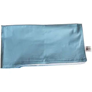 Bettenhaus Sachse Kopfkissen Hülle/Inlett zum Selbstbefüllen, Deutsche Qualität fein - Farbe 03 Saphir, 40 x 80 cm