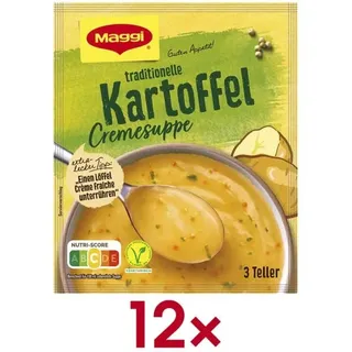 Maggi® traditionelle Kartoffel Cremesuppe 12x 3 Portionen, 12 St.