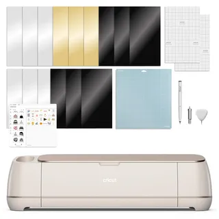 Cricut Maker 4 - Smarte Schneidemaschine (Seashell) | Digitales Inhaltspaket - Enthält 30 Bilder in der Design Space App
