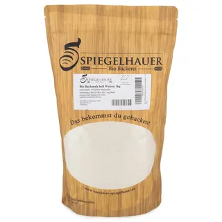 Bio Backmalz aktiv 1 kg Weizen Weizenmalzmehl enzymaktiv hell für Brötchen