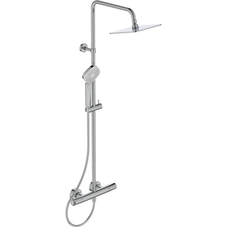 Ideal Standard Duschsystem mit Brausethermostat Ceratherm T100 Chrom