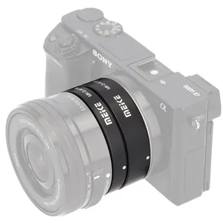 Meike Automatik Makro Zwischenringe für Sony E-Mount Systemkameras MK-S-AF3B Makroobjektiv