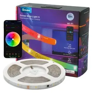 Govee RGBIC LED Strip Light 24 W 5 m weiß