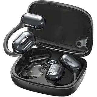 MINISO MS162 AI Kopfhörer Übersetzer 3-in-1 Sprachübersetzer Kopfhörer Übersetzungskopfhörer mit echtzeit übersetzung 135 Sprachen mit App Open-Ear Kopfhörer für Lernen, Reisen