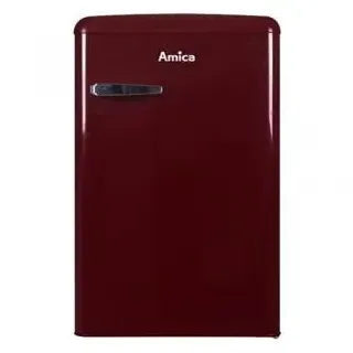 15611 R Retro-Kühlschrank (108 l, 860 mm hoch, Weinrot)