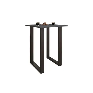 VCM Holz Bartisch Stehtisch Tisch Tresen Xona 80x50