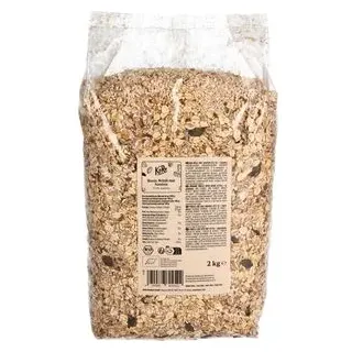 KoRo Müsli Basis Müsli mit Saaten, BIO, Vorratspack, 2000g (2kg)