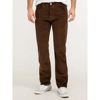 Rock Creek H-399 Regular Fit Cordhose Braun 38 34