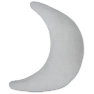 Theraline Plüschmond Baumwolle silbergrau