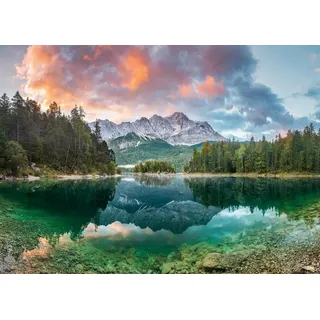 Ravensburger Puzzle 12000358 1000 Teile - Zugspitze am Eibsee - Puzzle für Erwachsene und Kinder ab 14 Jahren, Puzzle mit Landschafts-Motiv, [Exklusiv bei Amazon]