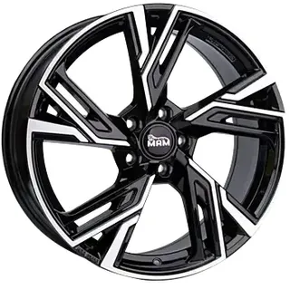 mam wheels RS5 8,5 x 20 5 x 108 ET40 MB72,6 Schwarz/Poliert