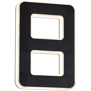 Paulmann 79849 Solar-Hausnummernleuchte 0.20W Warmweiß Schwarz