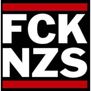 Hellweg Druckerei FCK NZS Aufkleber Sticker 5,2x5,2cm 25 Stück