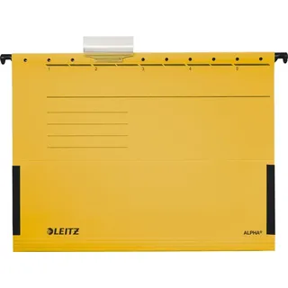 Leitz Hängetasche ALPHA 19860015 A4 gelb 25 Stück