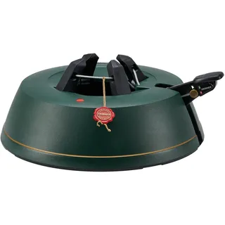 Krinner Weihnachtsbaum Christbaumständer Comfort M Grün 36cm inkl. Fußpedal-und Einseiltechnik für Baumhöhe bis 2,5m MADE IN GERMANY