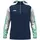 Zip-Hoodie Herren Marine/Weiß/Minze S