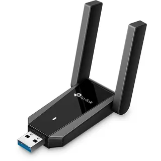 TP-Link Archer TX30U Plus Wi-Fi 6 WLAN Stick Für PC, AX1800 Dual Band Adapter, USB 3.0, MU-MIMO, 2- Hochleistungsantennen, WPA3, Kompatibel mit Windows 11-10