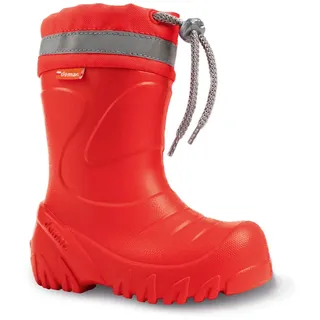 DEMAR DEMAR. Eva federleichte Kinder Gummistiefel mit Stulpe gefüttert Mammut-S (26/27, Rot) - 26/27 EU