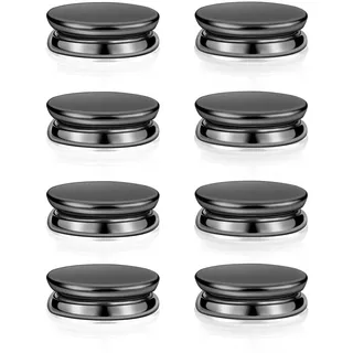 8stk Magnetische Hijab-Anstecknadeln, Mehrzweck-Magnetschal-Clip Magnetischer Schalverschluss Ohne Hängenbleiben Magnetische Broschennadel für Damen-Hijabs Schals und Kleidung (Schwarz)