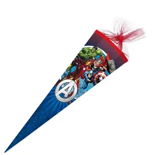 NESTLER Schultüte / Zuckertüte / 85cm / eckig / "Avengers"