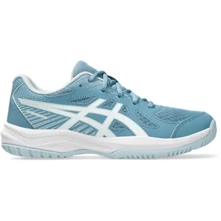 Asics UPCOURT 6 GS Hallenschuhe Kinder saba blue-white,
