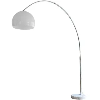SalesFever Bogenlampe 399453 Weiß