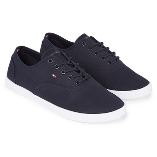 Tommy Hilfiger Canvas Lace Up Space Blue 35