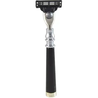 DR. DITTMAR Acryl-Messing Rasierer kompatibel mit Gillette Mach3 Klingen Germany