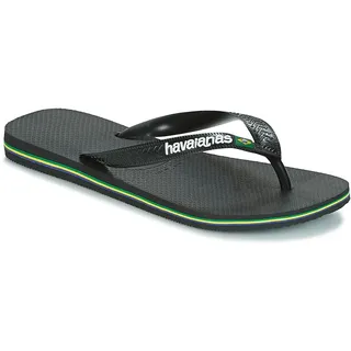 havaianas Brasil Logo schwarz 35/36