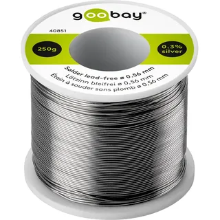 goobay Lötzinn bleifrei ø 0,56 mm 250 g