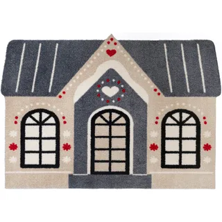 Wash+Dry Cozy Cabin 60 x 85 cm Bunt