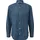 Regular Fit Gewaschenes Jeanshemd mit Logo-Stickerei blau XL
