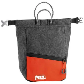 Petzl Sakab Chalkbag - Grey / Red - One Size