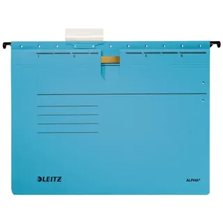 Leitz Hängehefter ALPHA® 1984 Karton blau 1 x kaufmännische Heftung